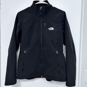 The North Face Windwall Softshell Full Zip Jacket Black